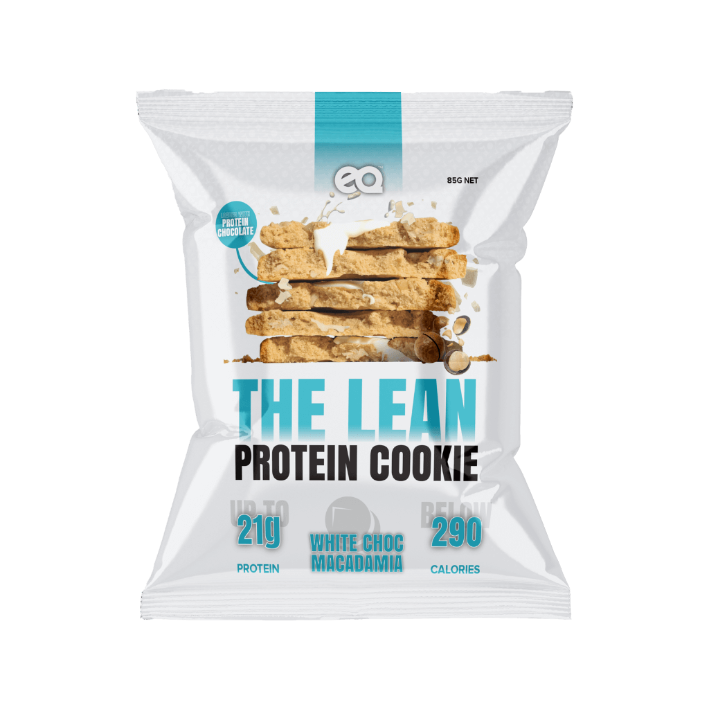 Lean Protein Cookie (2) & Lean Protein Cookie EQ Protein cookies Pack of 12 White Choc Macadamia