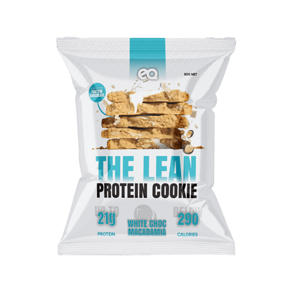 Lean Protein Cookie (2) & Lean Protein Cookie EQ Protein cookies Pack of 12 White Choc Macadamia