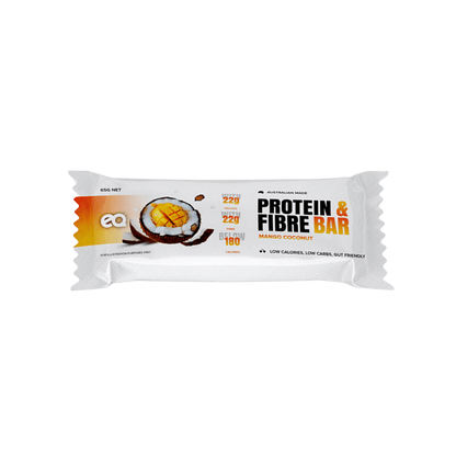 Protein & Fibre Bar EQ High protein bars Box of 12 Mango Coconut
