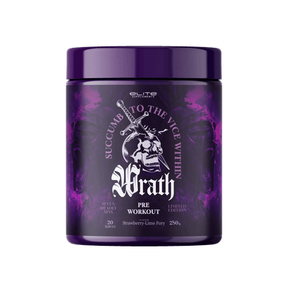 Wrath | Pre Workout Elite Supplements Medium stimulant pre workout powder