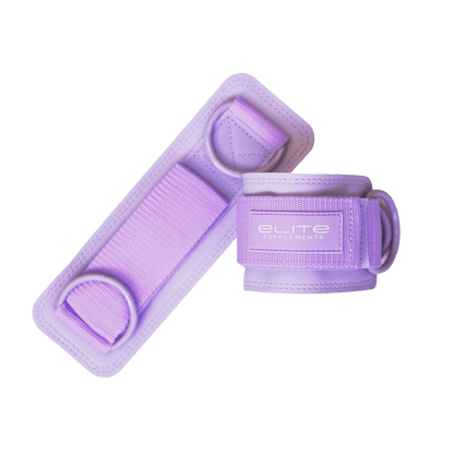Ankle Straps & Ankle Straps Elite Supplements Gym accesories One Size  Purple