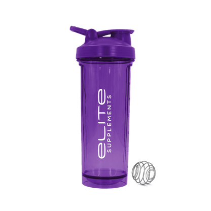 Elite Supplements Shaker Elite Supplements Shakers water bottles 800ml  Purple