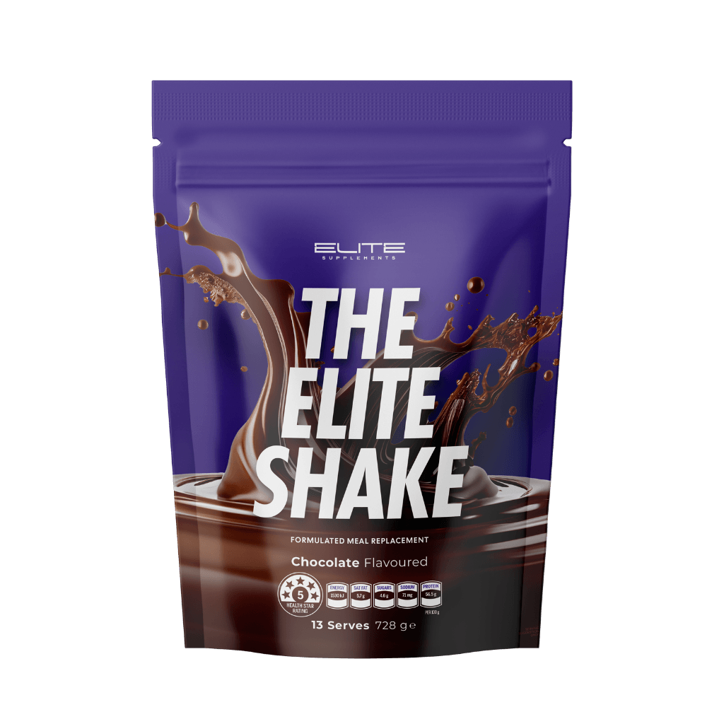 The Elite Shake & The Elite Shake Elite Supplements Meal replacements shakes 13 Serves Chocolate
