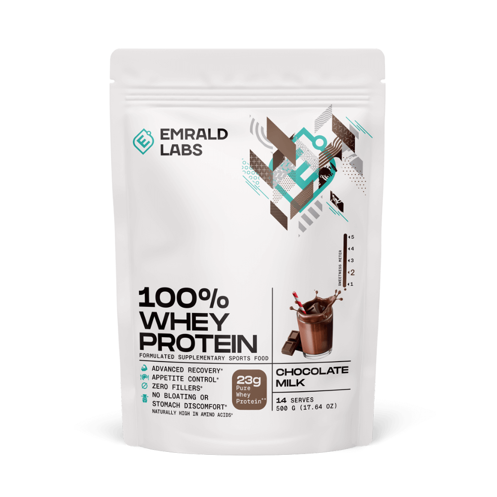 100% Whey Protein Emrald Labs Whey blend protein 500g Chocolate Milk