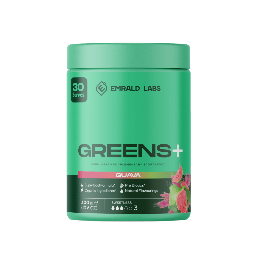 Greens+ Emrald Labs Greens supplements & Greens+ Emrald Labs Greens supplements 30 Serves Guava