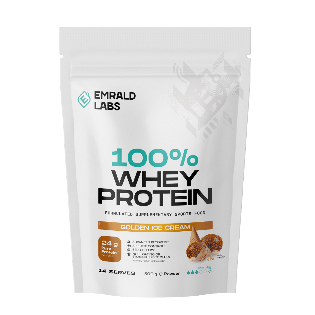 100% Whey Protein Emrald Labs Whey blend protein 500g Golden Ice Cream