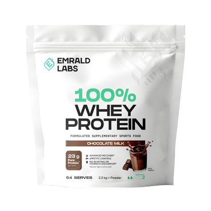100% Whey Protein Emrald Labs Whey blend protein 2.2kg Chocolate Milk