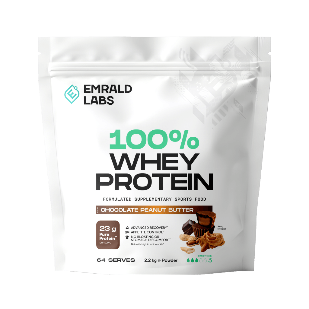 100% Whey Protein Emrald Labs Whey blend protein 2.2kg Chocolate Peanut Butter