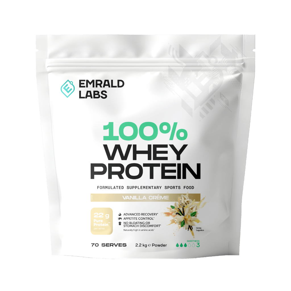 100% Whey Protein Emrald Labs Whey blend protein 2.2kg Vanilla Creme