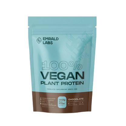 100% Vegan Protein Emrald Labs Vegan protein powder