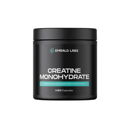 Creatine Monohydrate Capsules Emrald Labs Creatine monohydrate supplements 180 Capsules