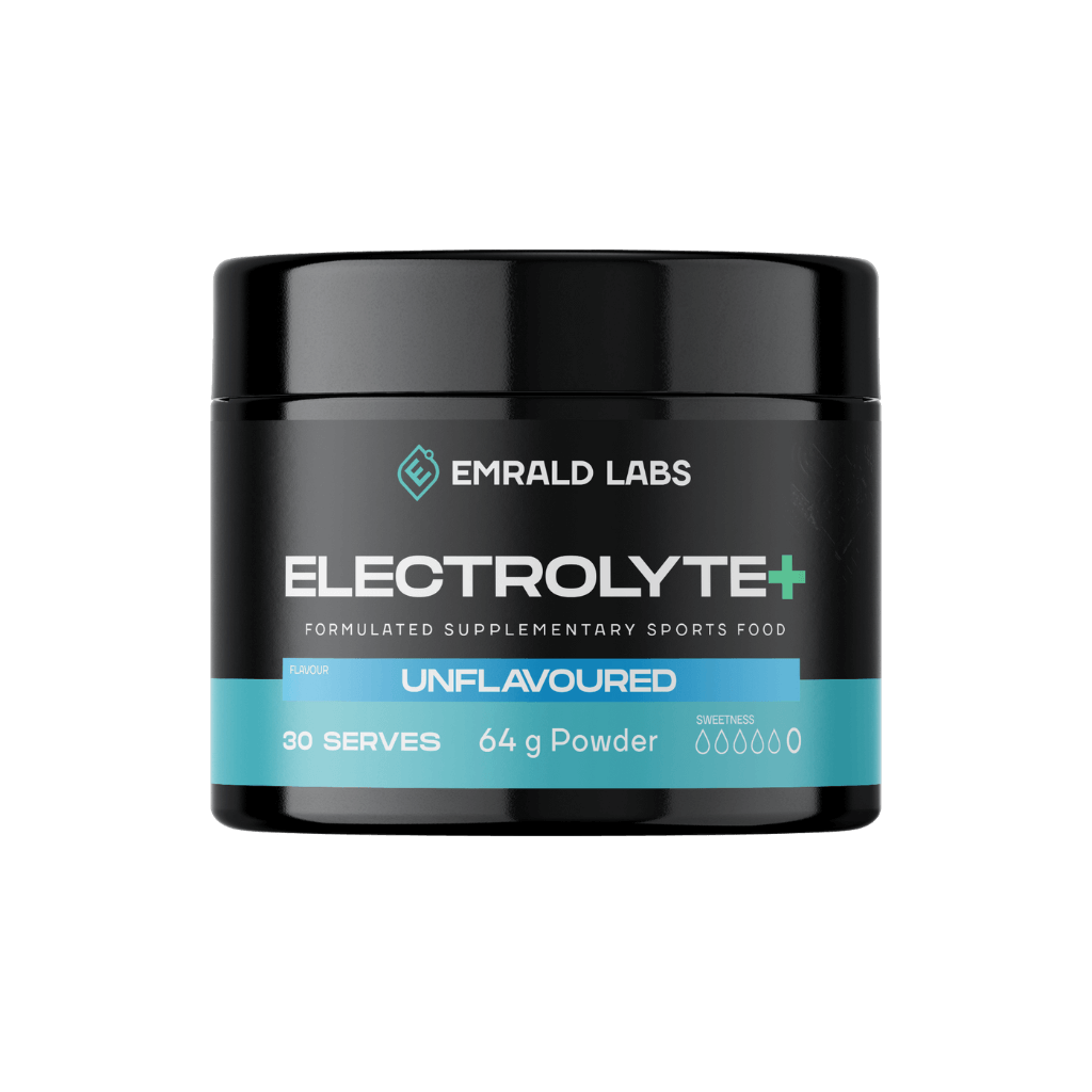 Electrolyte+ & Electrolyte+ Emrald Labs Electrolyte supplements 30 Serves Unflavoured
