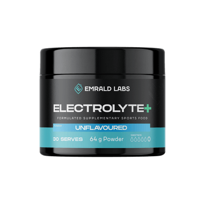 Electrolyte+ & Electrolyte+ Emrald Labs Electrolyte supplements 30 Serves Unflavoured