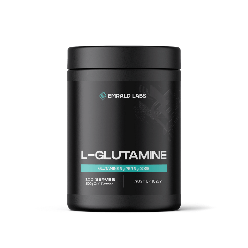 L-Glutamine & L-Glutamine Emrald Labs Glutamine supplements 500g