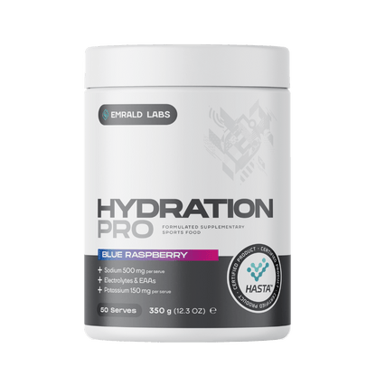 Hydration Pro Emrald Labs Electrolyte supplements 50/25 Serves Blue Raspberry