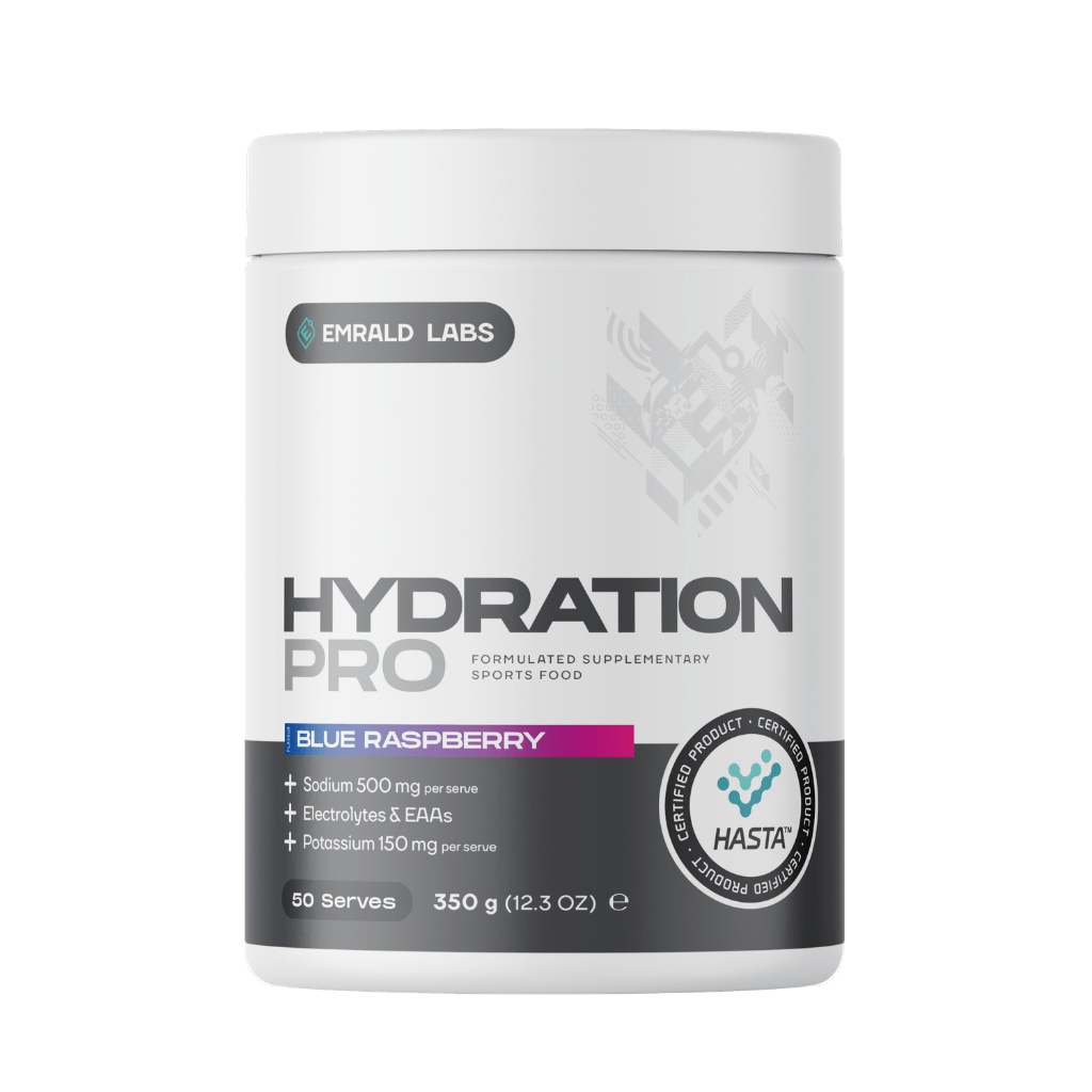 Hydration Pro Emrald Labs Electrolyte supplements 50/25 Serves Blue Raspberry