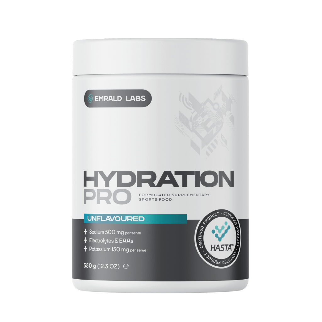 Hydration Pro & Hydration Pro Emrald Labs Electrolyte supplements 50/25 Serves Unflavoured