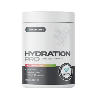 Hydration Pro (1) & Hydration Pro Emrald Labs Electrolyte supplements 50/25 Serves Watermelon