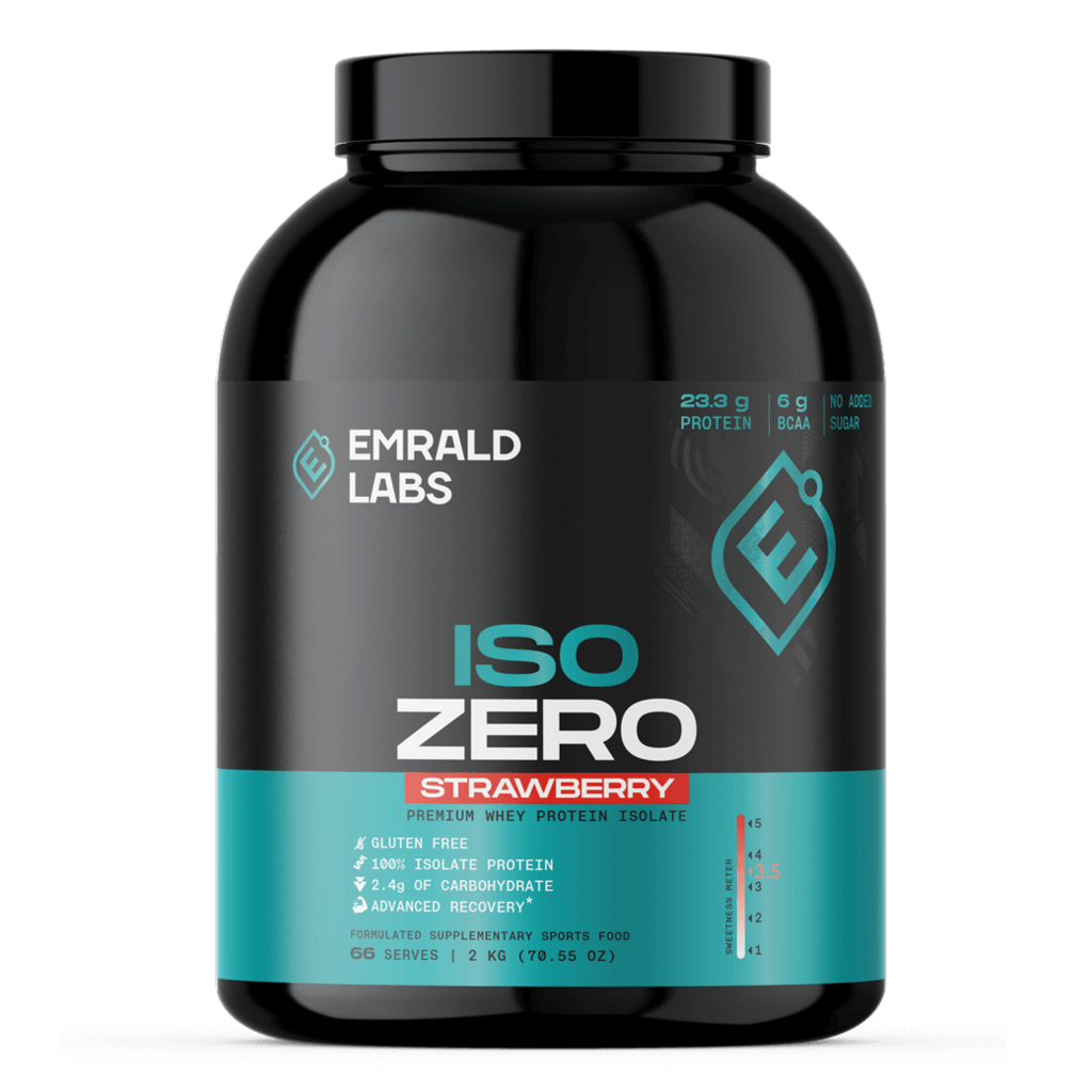 Iso Zero Protein (6) & Iso Zero Protein Emrald Labs Whey protein isolate 2kg Strawberry