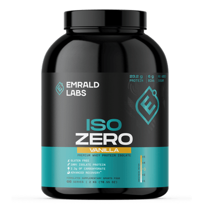 Iso Zero Protein (7) & Iso Zero Protein Emrald Labs Whey protein isolate 2kg Vanilla
