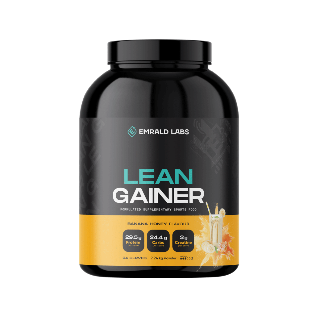 Lean Gainer Emrald Labs Mass gainer protein powder 34 Serves Banana