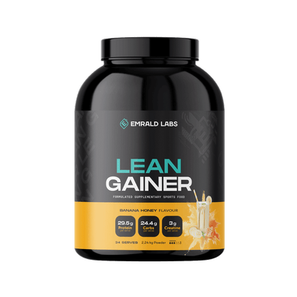 Lean Gainer Emrald Labs Mass gainer protein powder 34 Serves Banana