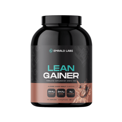 Lean Gainer Emrald Labs Mass gainer protein powder 34 Serves Chocolate Malt