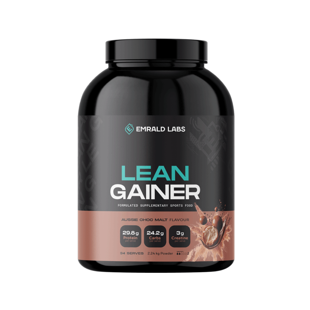 Lean Gainer Emrald Labs Mass gainer protein powder 34 Serves Chocolate Malt