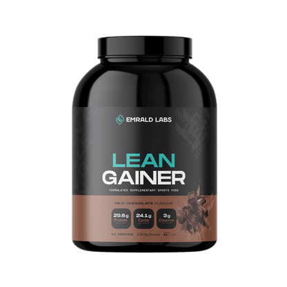 Lean Gainer Emrald Labs Mass gainer protein powder 34 Serves Chocolate Milk