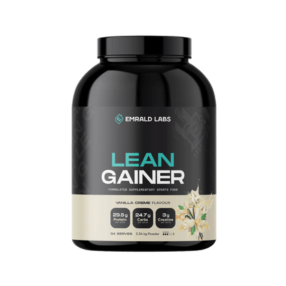 Lean Gainer Emrald Labs Mass gainer protein powder 34 Serves Vanilla