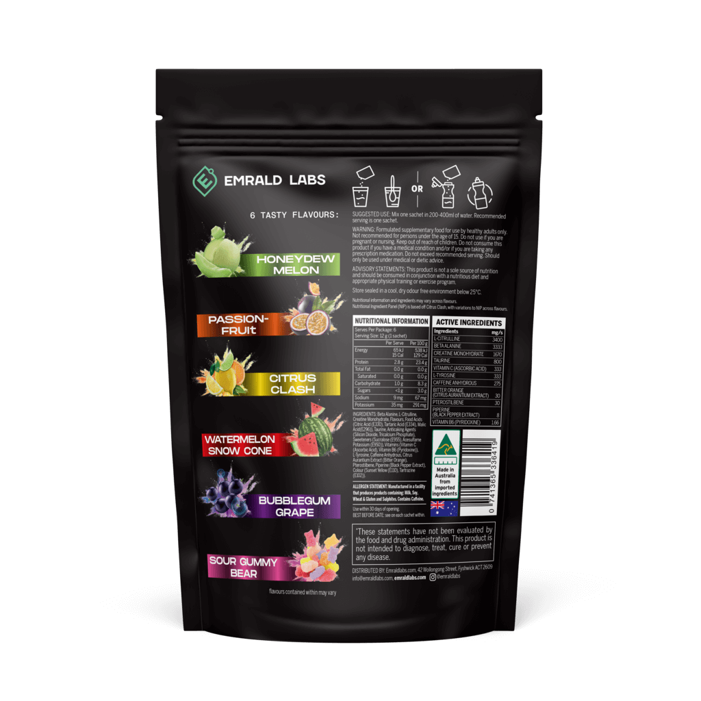Pre Load Pre Workout | Variety Pack
