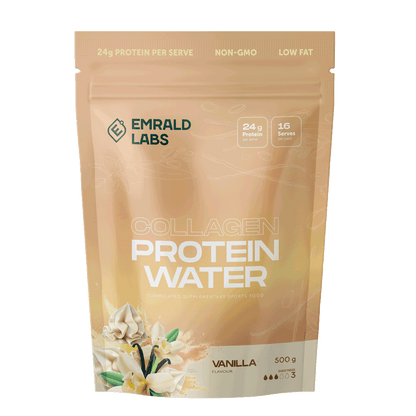 Protein Water Emrald Labs Protein water 500g Vanilla
