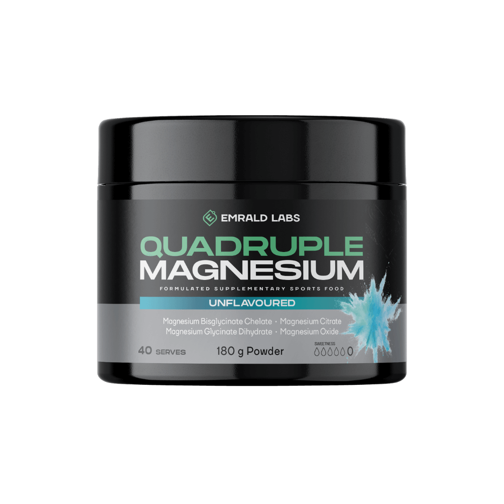 Quadruple Magnesium Emrald Labs Quadruple magnesium 40 Serves Unflavoured