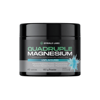 Quadruple Magnesium Emrald Labs Quadruple magnesium 40 Serves Unflavoured