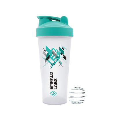Emrald Labs Shaker Emrald Labs Shakers water bottles 600ml  Clear