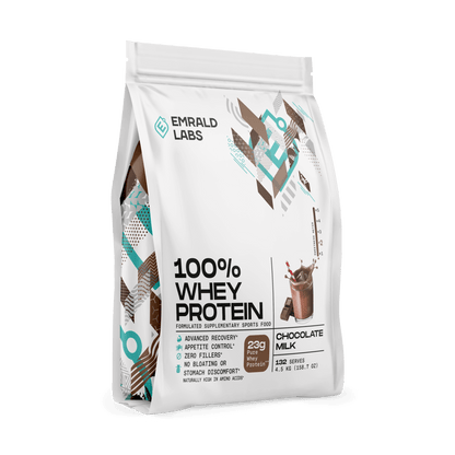 100% Whey Protein (27) & 100% Whey Protein Emrald Labs Whey blend protein 4.5kg Chocolate Milk