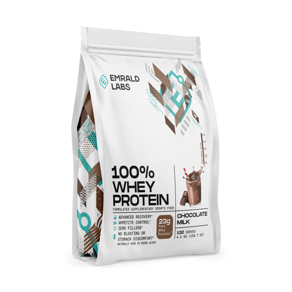 100% Whey Protein Emrald Labs Whey blend protein 4.5kg Chocolate Milk