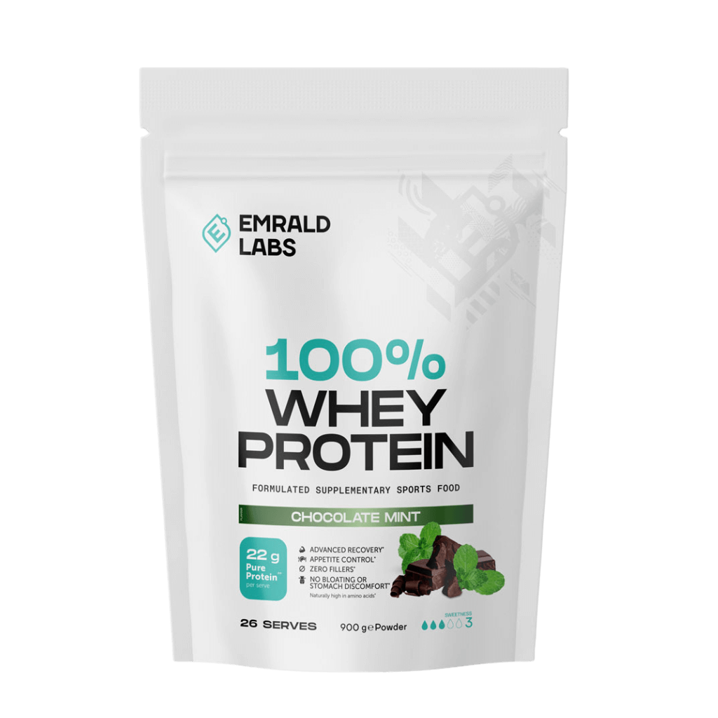 100% Whey Protein Emrald Labs Whey blend protein 900g Chocolate Mint