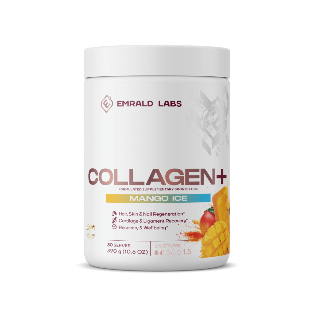 Collagen+ (2) & Collagen+ Emrald Labs Collagen protein powder 30 Serves Mango