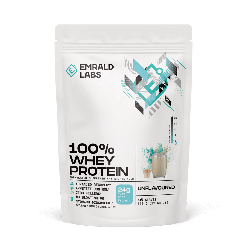 100% Whey Protein (37) & 100% Whey Protein Emrald Labs Whey blend protein 500g Unflavoured