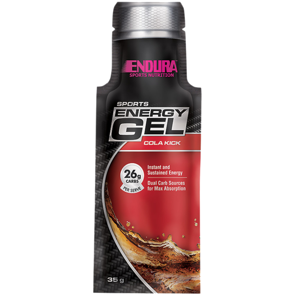 Endura Sports Gel Box (4) & Endura Sports Gel Box Endura Energy gels  Cola