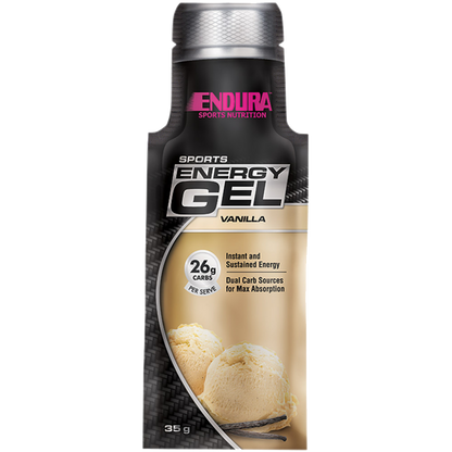 Endura Sports Gel Box (3) & Endura Sports Gel Box Endura Energy gels  Vanilla