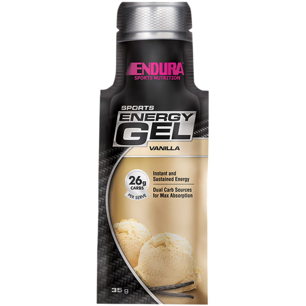 Endura Sports Gel Box (3) & Endura Sports Gel Box Endura Energy gels  Vanilla