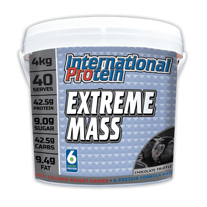 Extreme Mass & Extreme Mass International Protein Mass gainer protein powder 4kg Chocolate Truffle