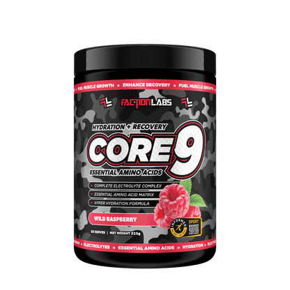 Core 9 EAA+BCAA Faction Labs Essential amino acids