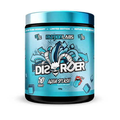 Disorder Faction Labs Medium stimulant pre workout powder