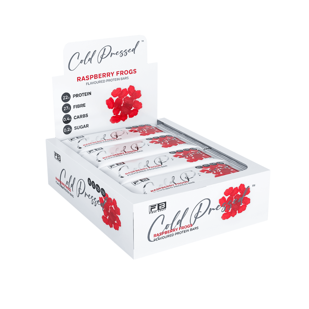 Cold Pressed Protein Bar Fibre Boost High protein bars