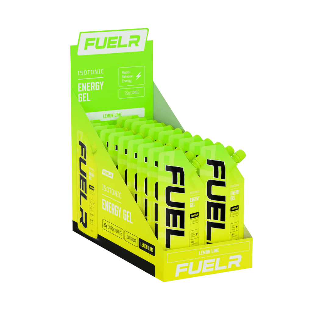 Fuelr Isotonic Energy Gel Fuelr Energy gels 20 Pack Lemon Lime