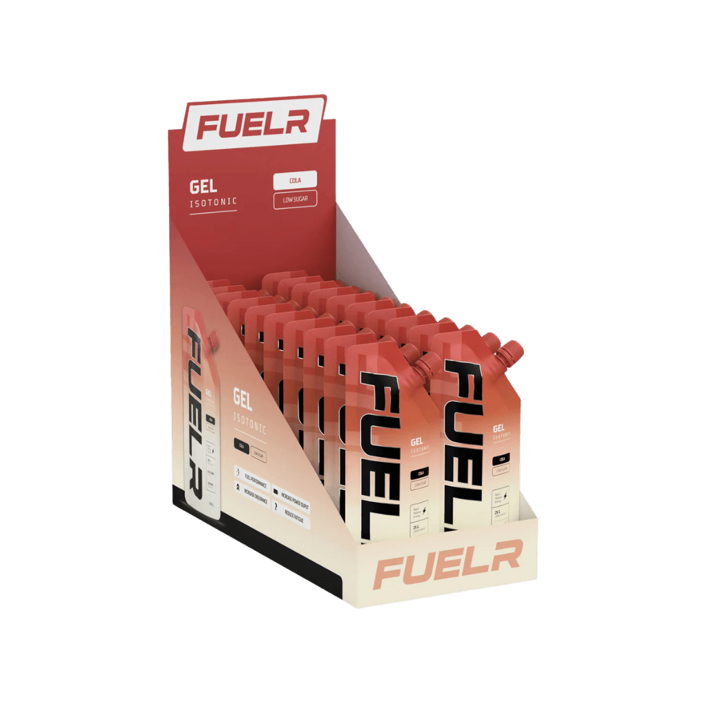 Fuelr Isotonic Energy Gel (1) & Fuelr Isotonic Energy Gel Fuelr Energy gels 20 Pack Cola
