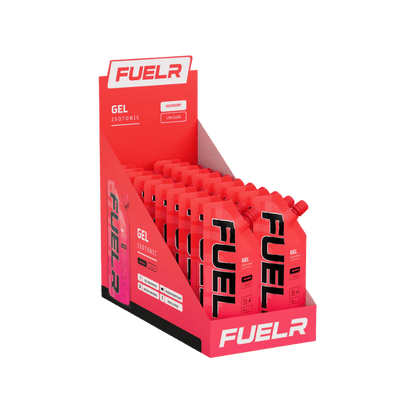 Fuelr Isotonic Energy Gel (2) & Fuelr Isotonic Energy Gel Fuelr Energy gels 20 Pack Raspberry